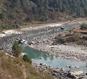 Candid conversation with childhood river